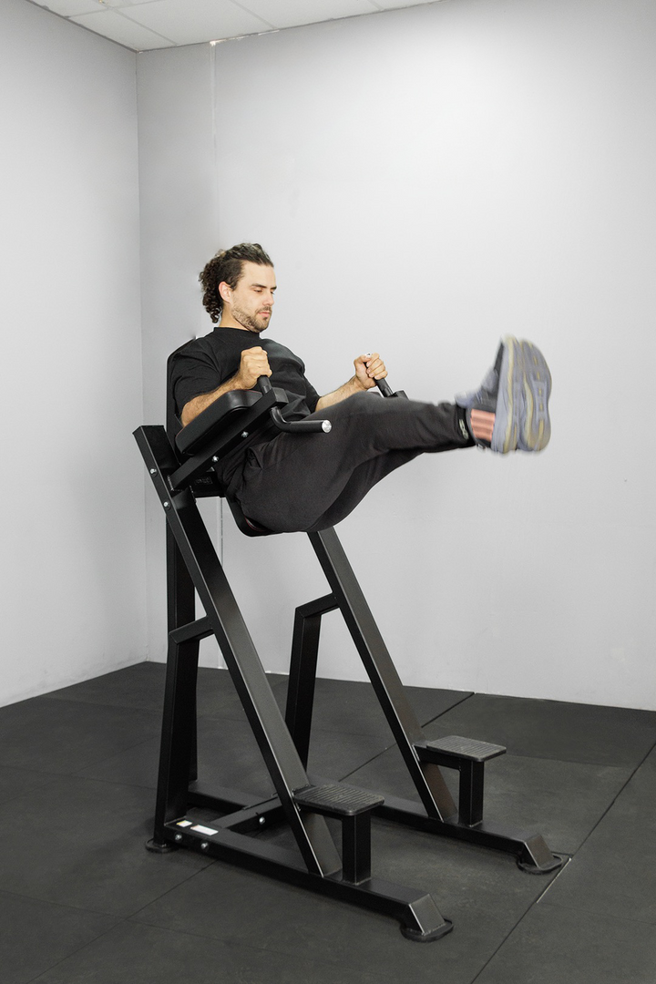 Body Iron Commercial Pro Knee Raise Dip Station