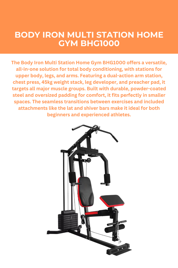 Body Iron Multi Station Home Gym BHG1000