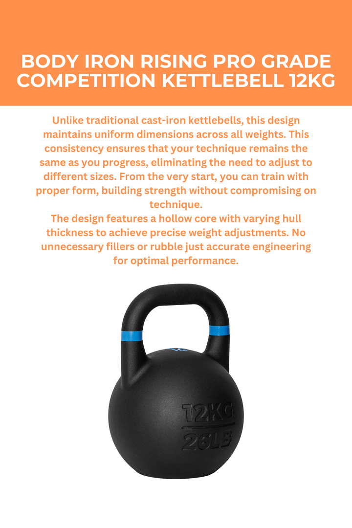 Body Iron Rising Pro Grade Competition Kettlebell 12kg