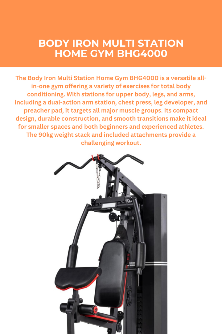 Body Iron Multi Station Home Gym BHG4000