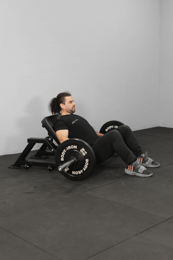 Body Iron Commercial Hip Thrust & Glute Builder Bench GB200