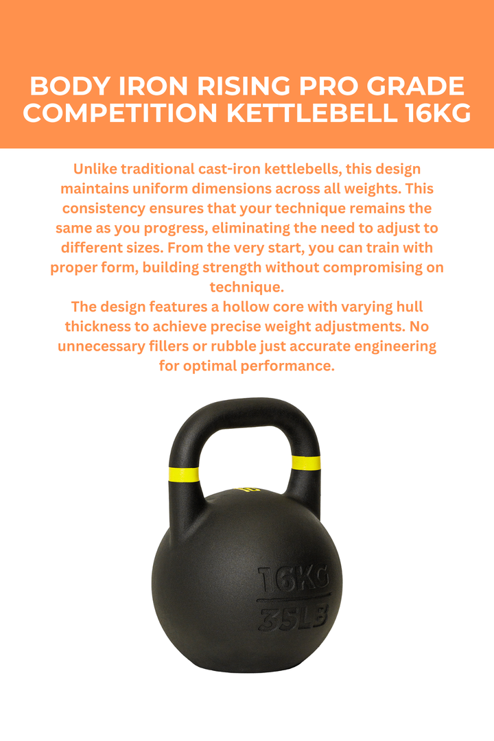 Body Iron Rising Pro Grade Competition Kettlebell 16kg