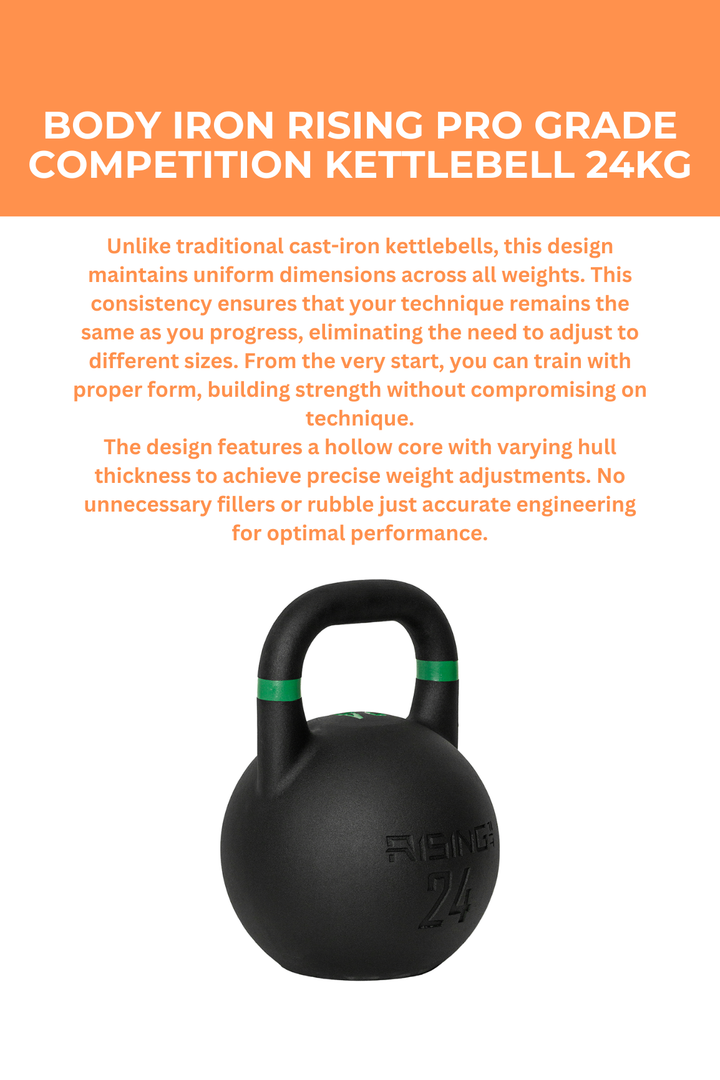 Body Iron Rising Pro Grade Competition Kettlebell 24kg
