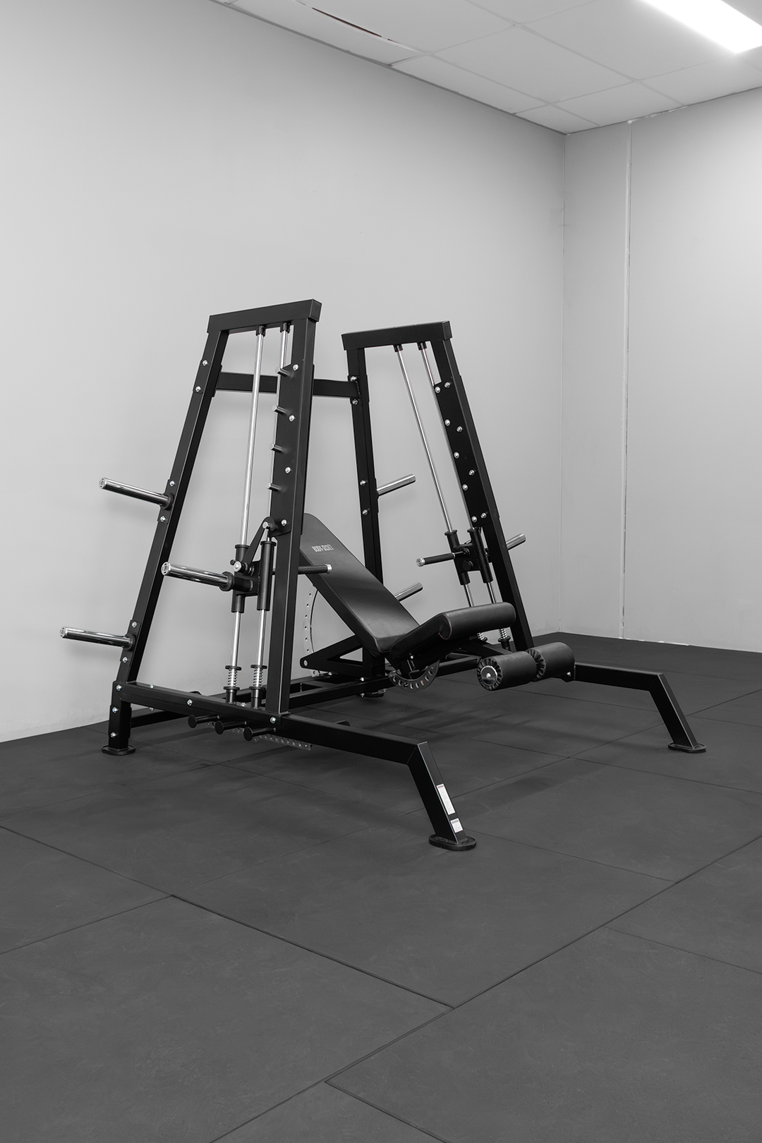 Bodyiron®  Commercial Power Smith Machine Dual System Bench Press
