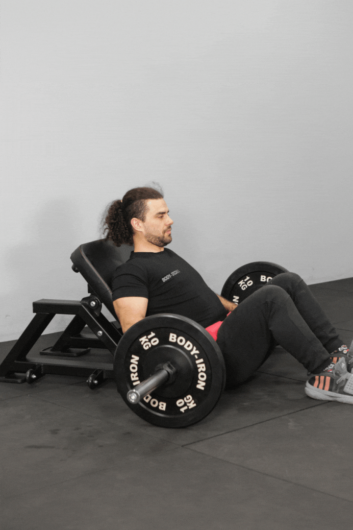 Body Iron Commercial Hip Thrust & Glute Builder Bench GB200