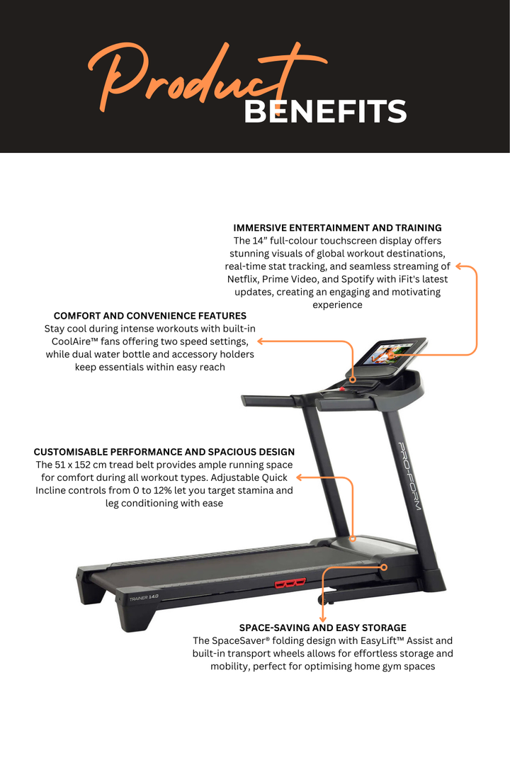 ProForm Trainer 14.0 Treadmill V2