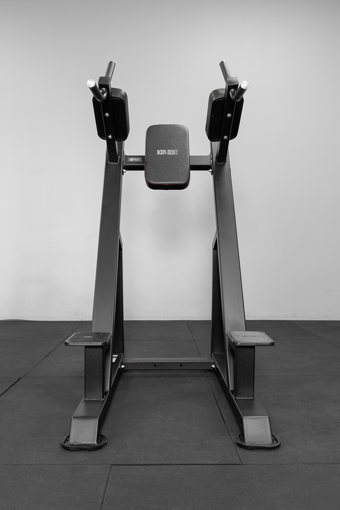 Body Iron Commercial Pro Knee Raise Dip Station