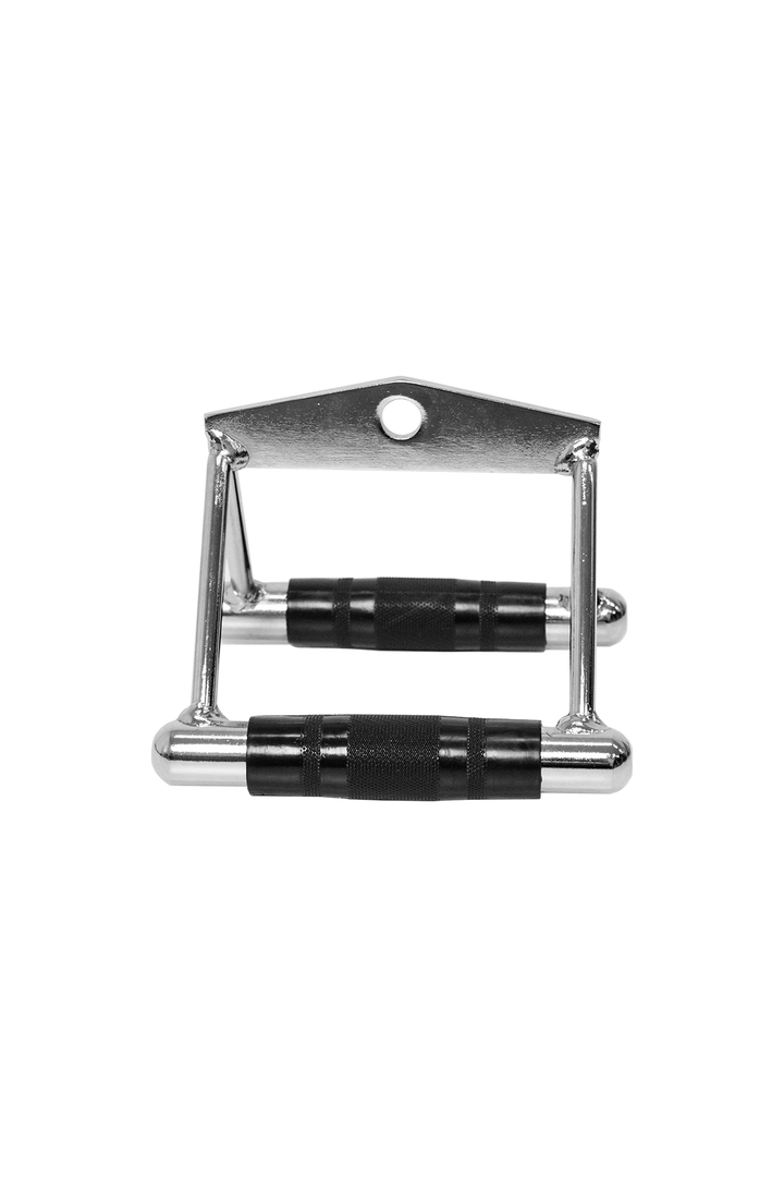 Body Iron Rubber Grip Seated Row Cable Attachment Commercial Grade