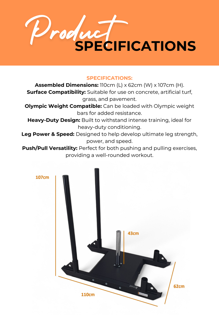 BodyIron® Commercial Prowler Sled