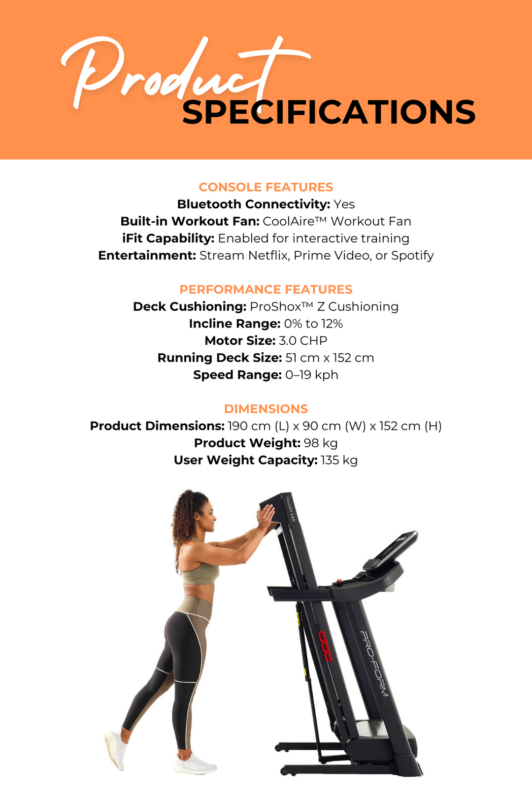 ProForm Trainer 14.0 Treadmill V2