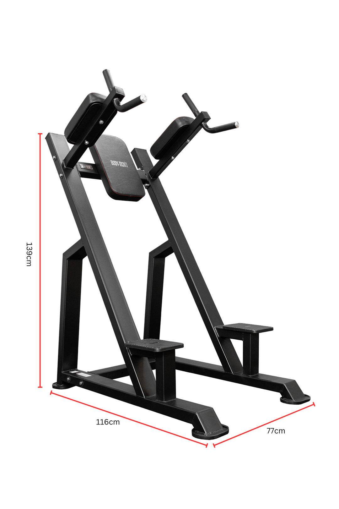 Body Iron Commercial Pro Knee Raise Dip Station