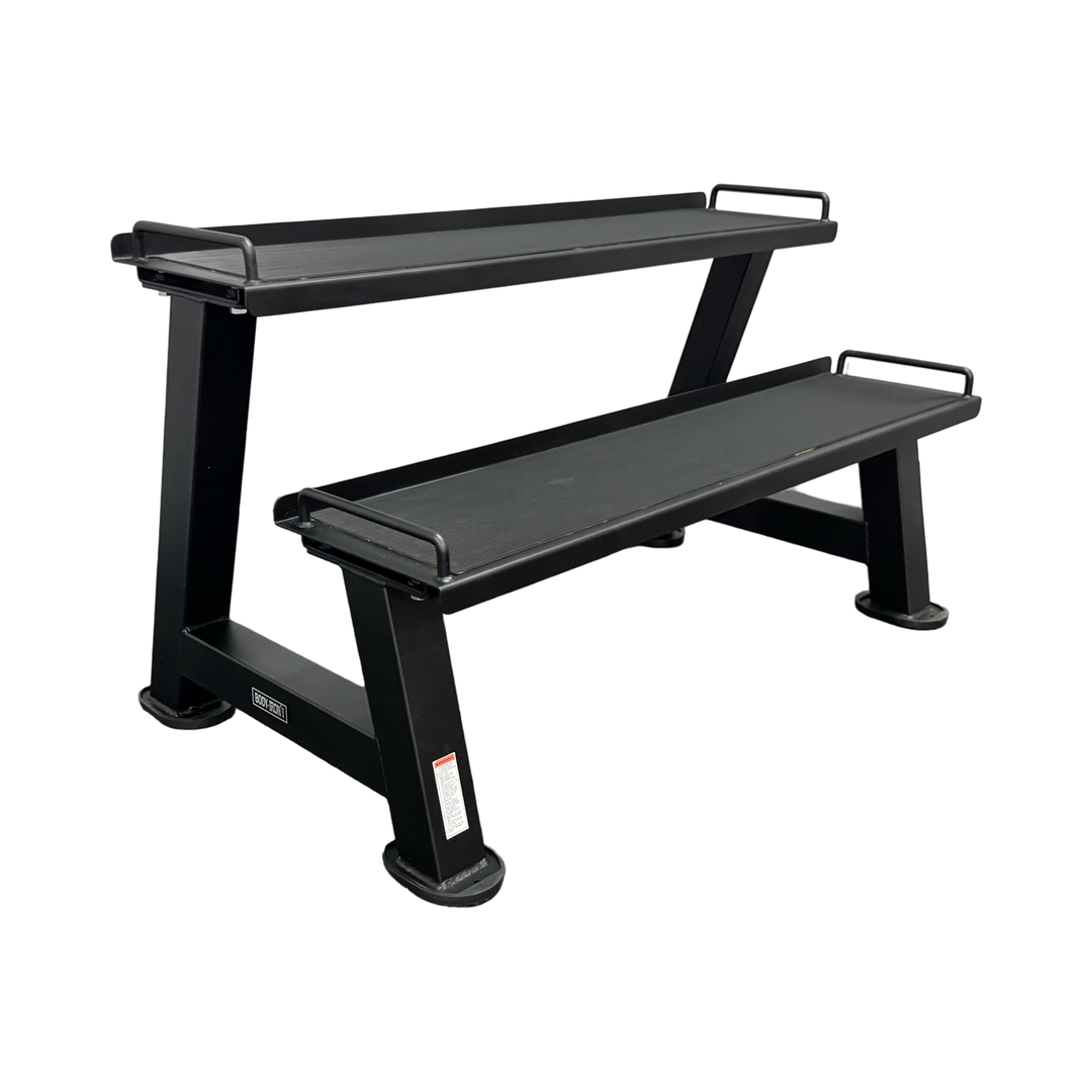 Body Iron Commercial Kettlebell Rack (2 Trays)