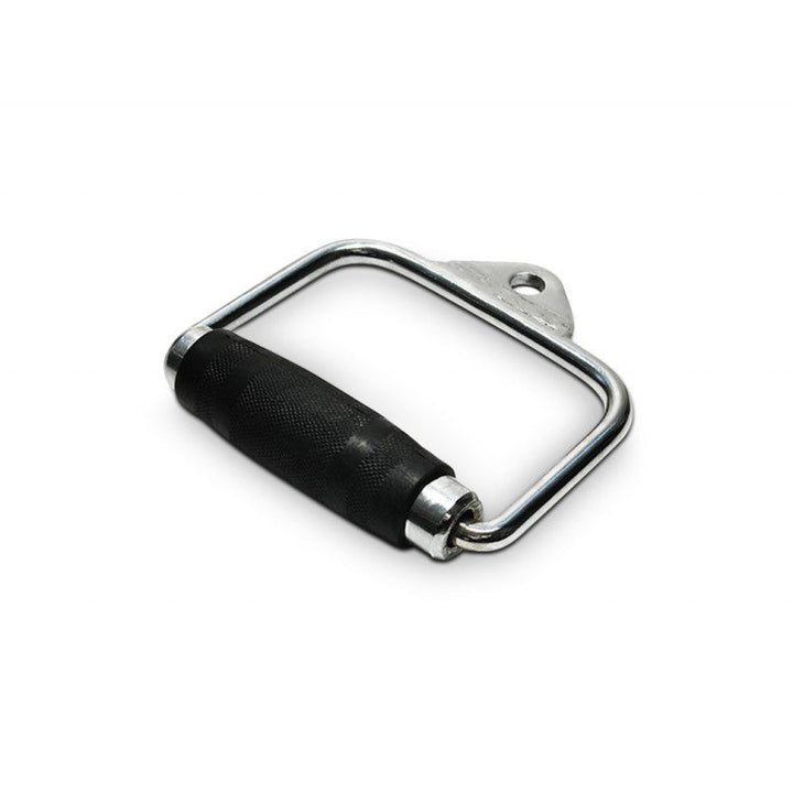 Body Iron Commercial Single Rubber Chrome Handle Cable Attachment