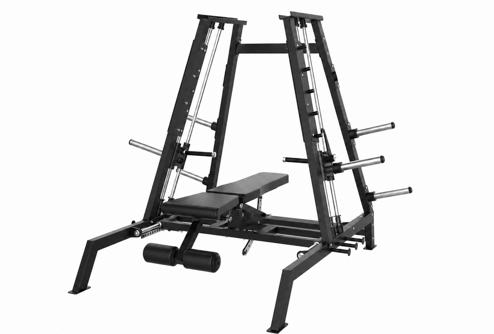  Smith Machine Dual System Bench Press