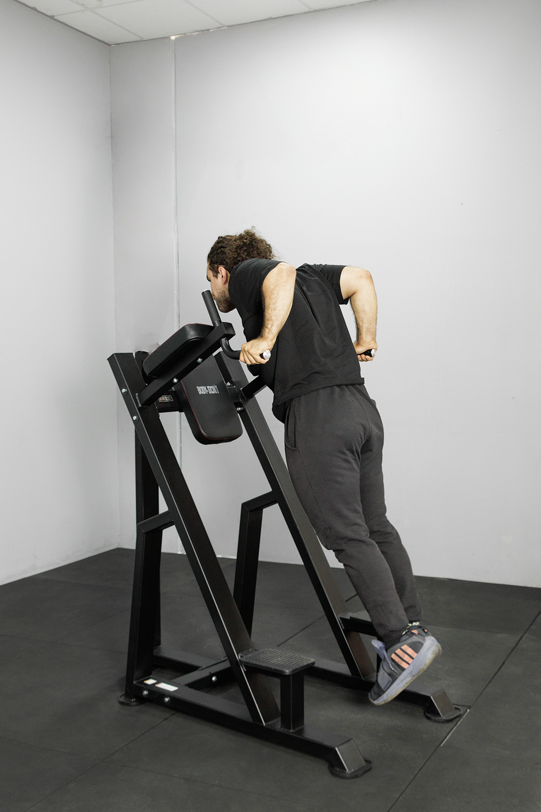 Body Iron Commercial Pro Knee Raise Dip Station