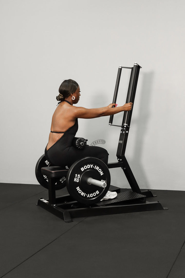 BODY IRON COMMERCIAL STANDING HIP THRUST MACHINE