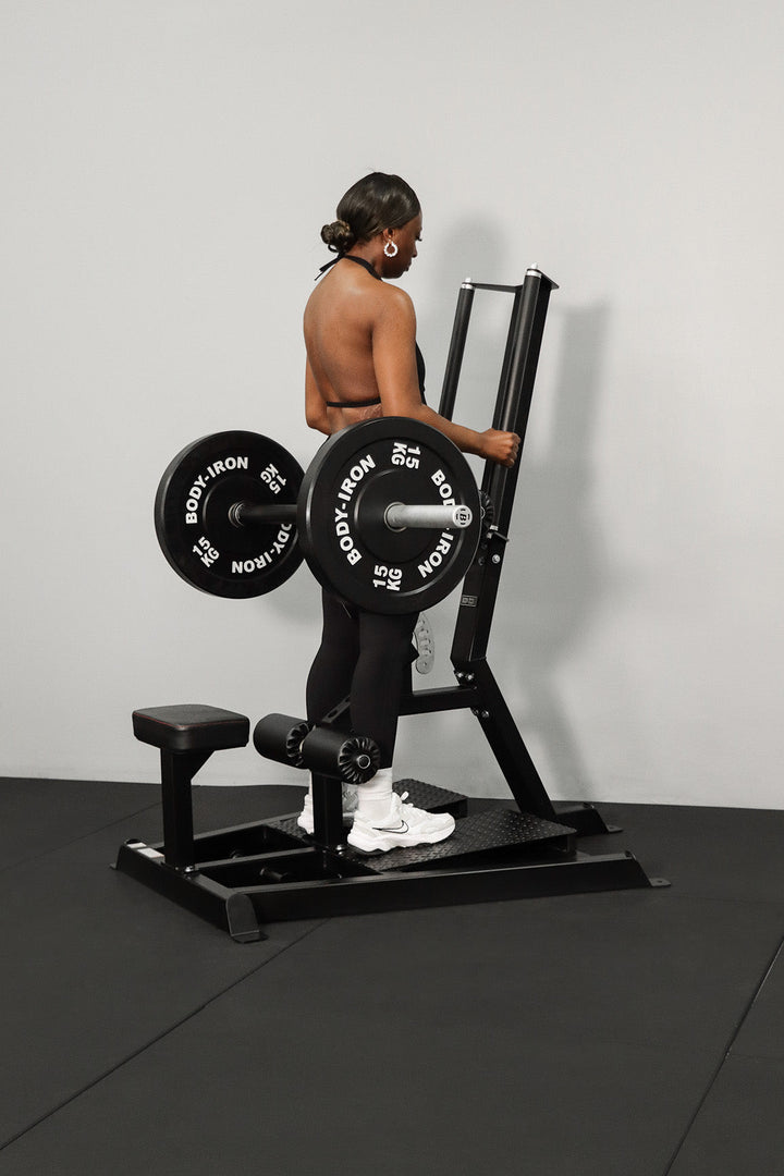 BODY IRON COMMERCIAL STANDING HIP THRUST MACHINE