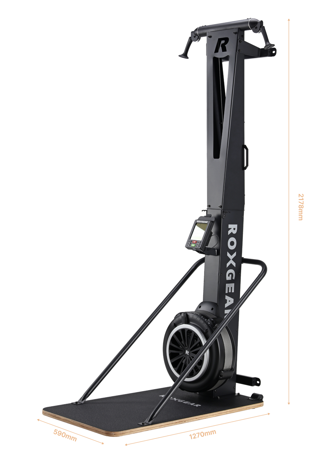 ROXGEAR™ ROXSKI Commercial Ski Machine + Base
