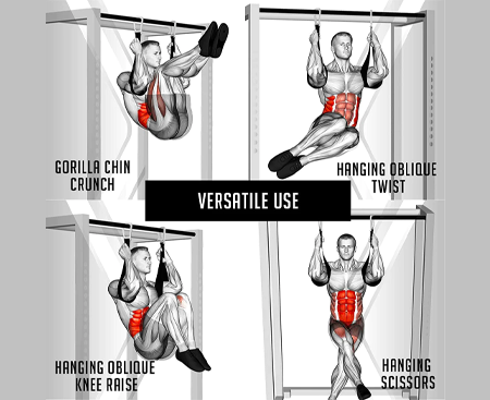 Body Iron Hanging Ab Straps