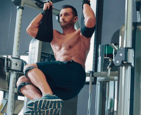 Body Iron Hanging Ab Straps