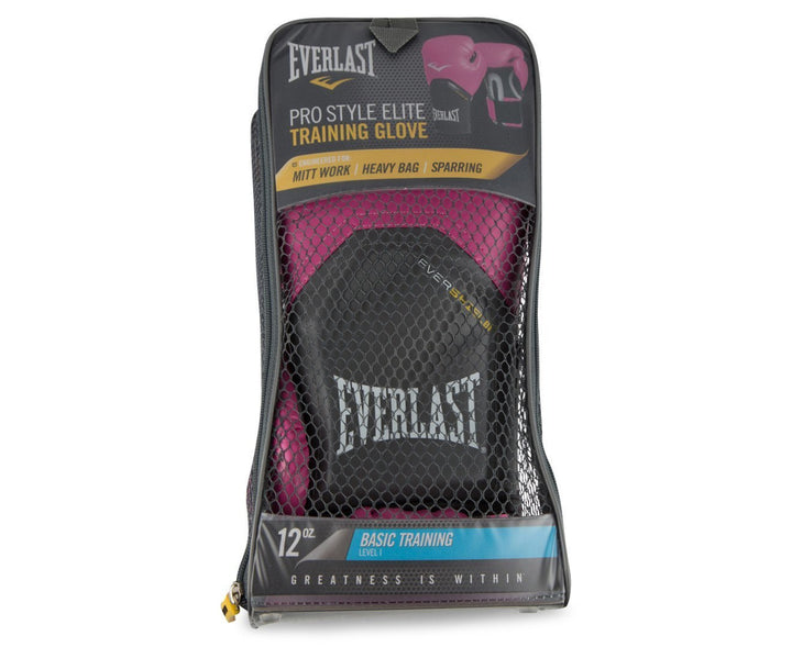 Everlast Woman Pro Style Elite Pink 12 oz
