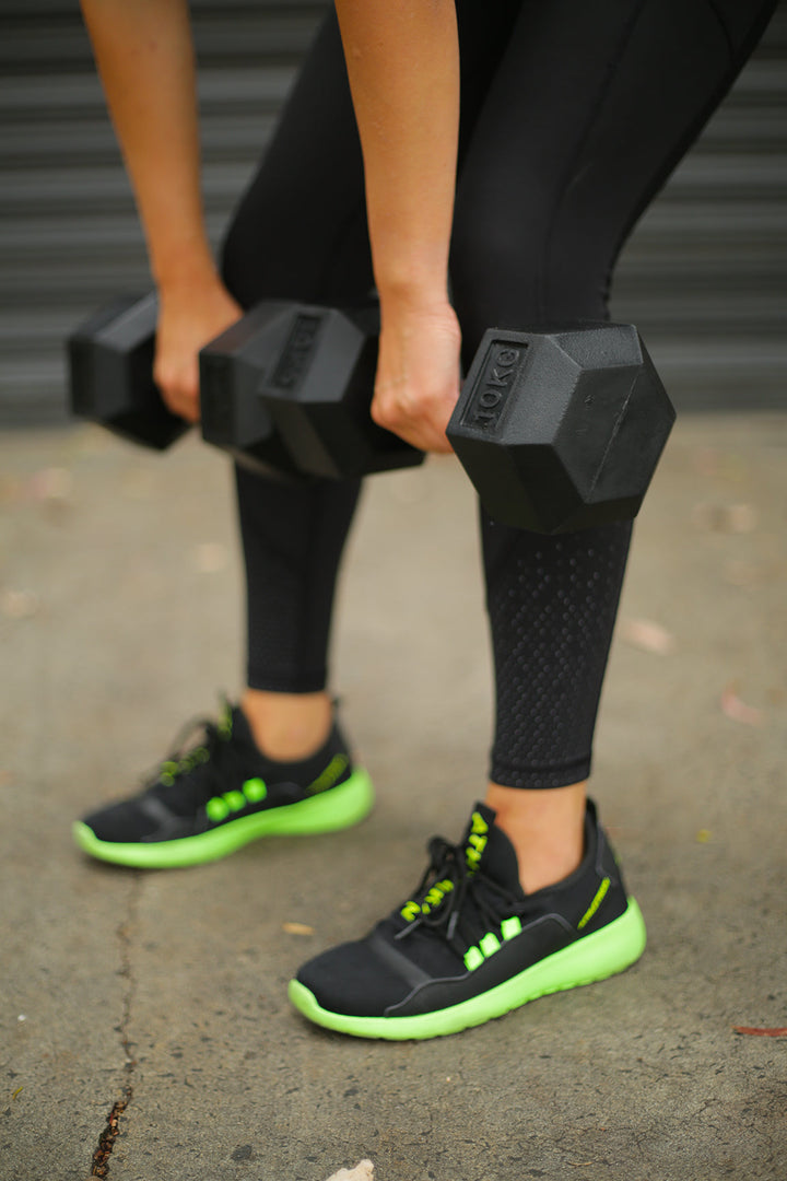 10 kg Body Iron Commercial Rubber Hex Dumbbell Pair