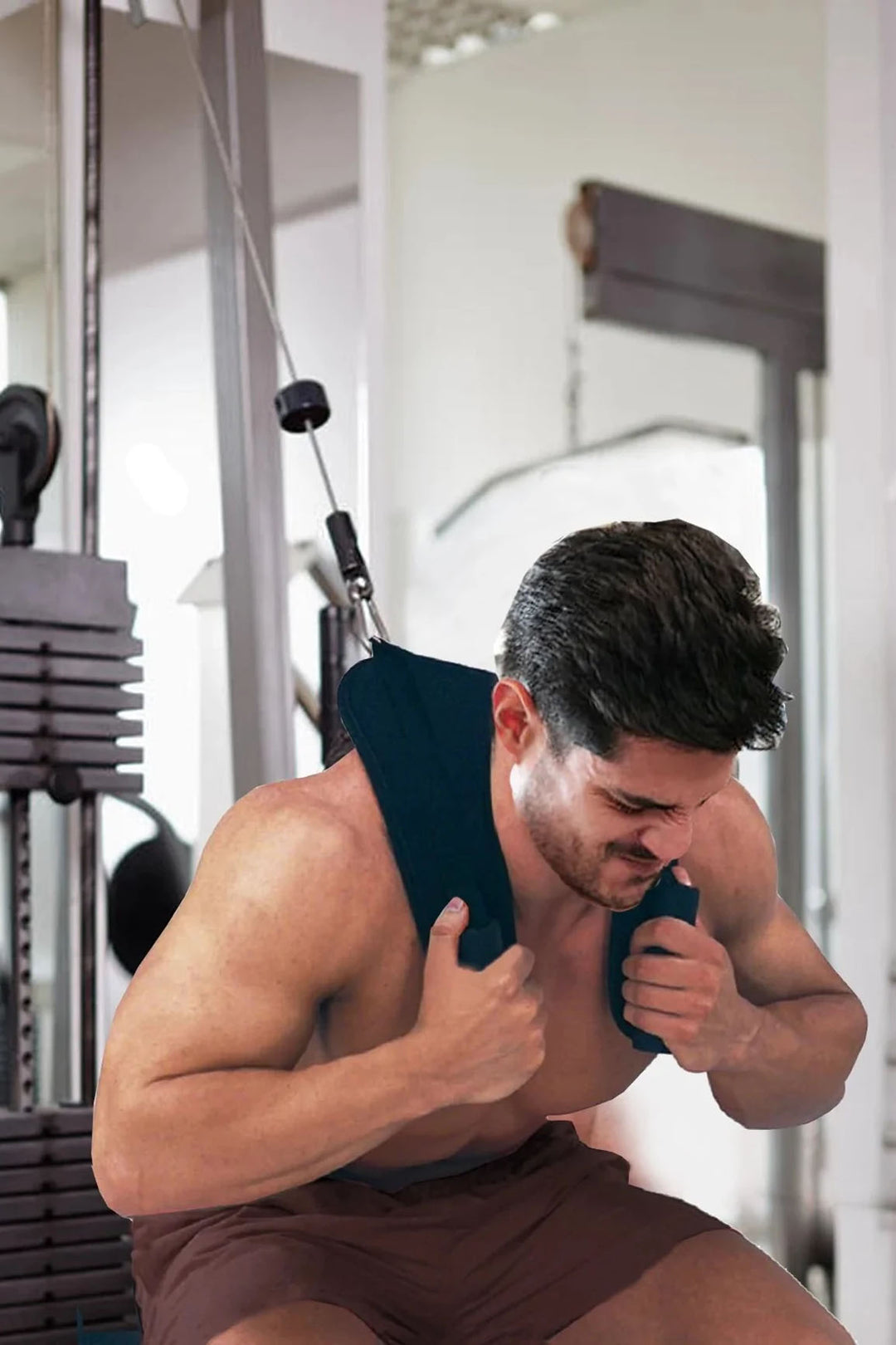 Body Iron Ab Crunch Strap Cable Attachment