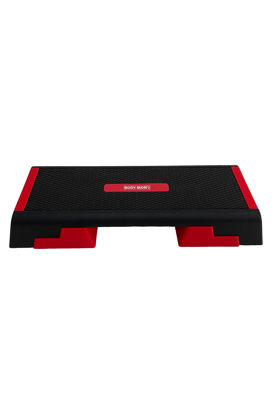 Black and red aerobic step