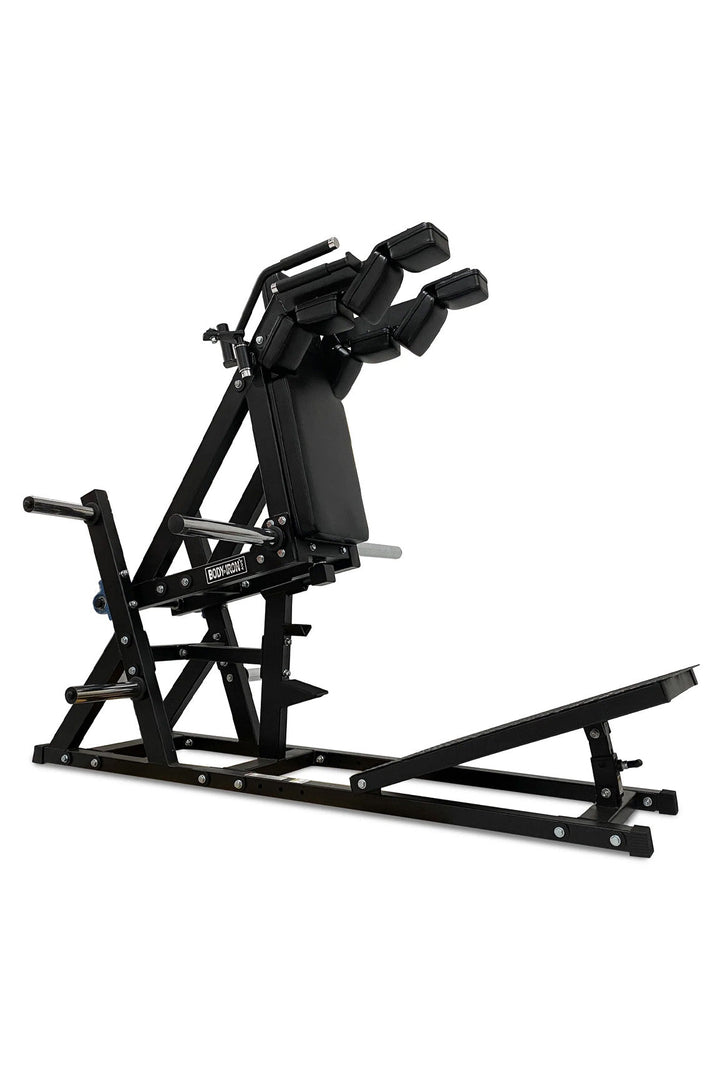 Body Iron Front Squat & Hack Squat Machine Commercial V2