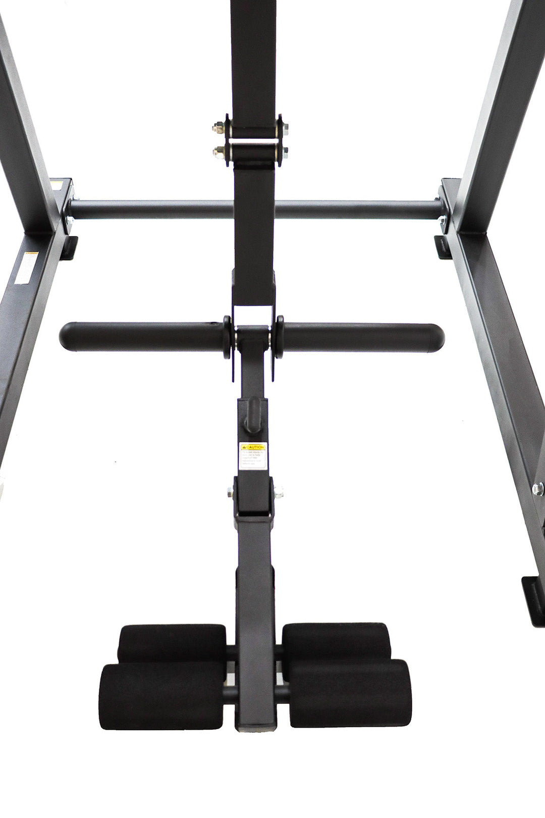 Reverse Hyperextension foot pads and weight holder