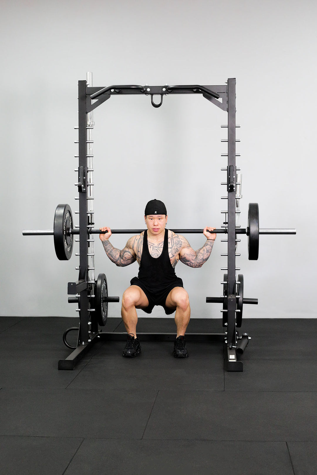 Body Iron Smith Machine Half Rack