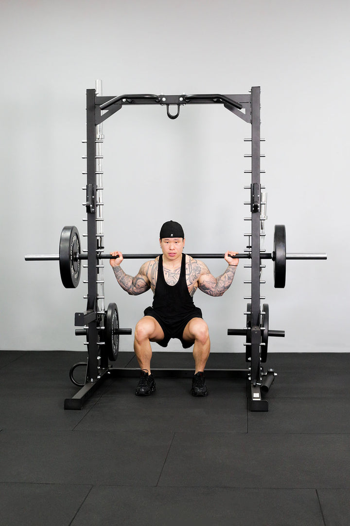 Body Iron Smith Machine Half Rack