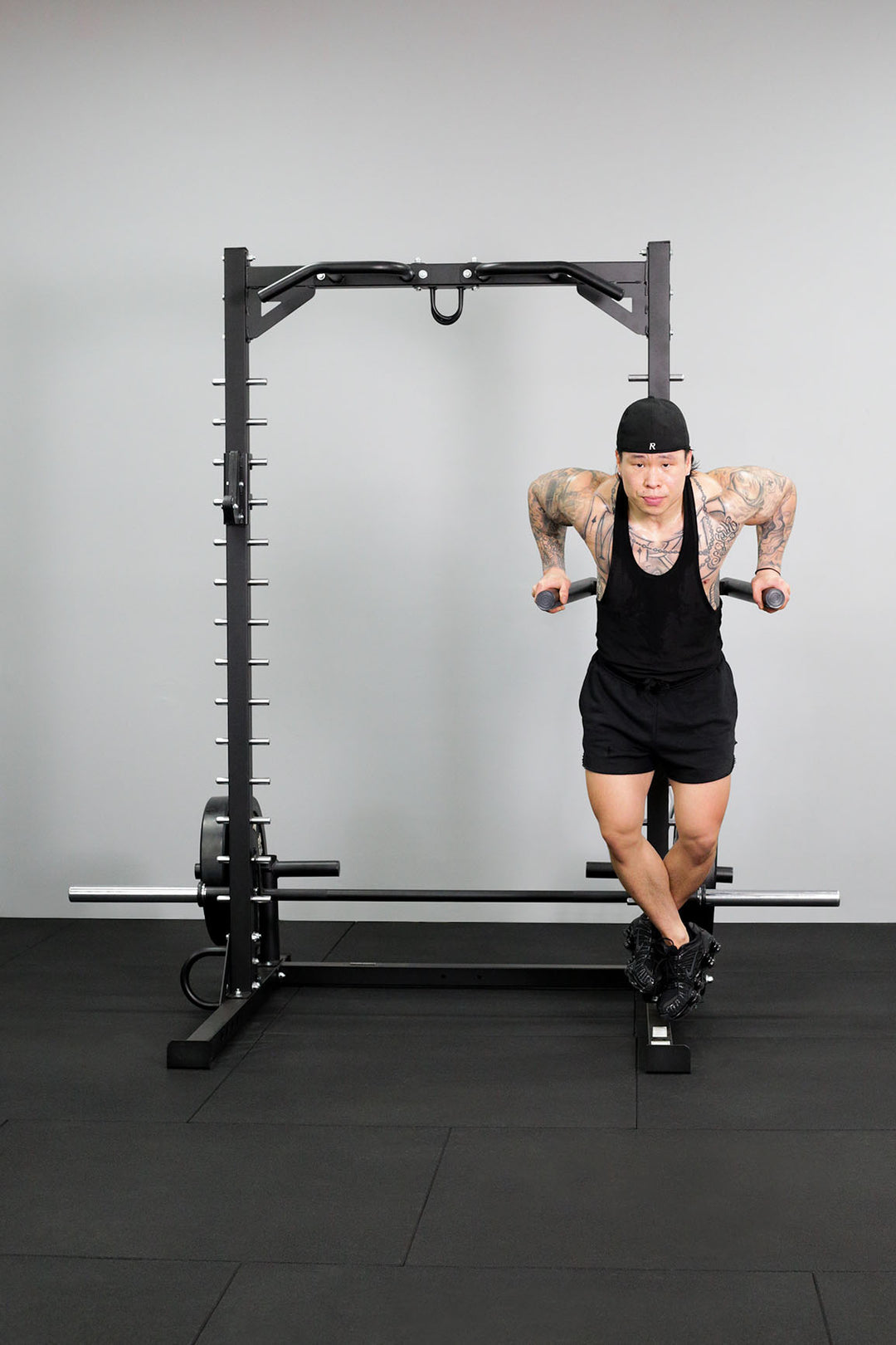 Body Iron Smith Machine Half Rack