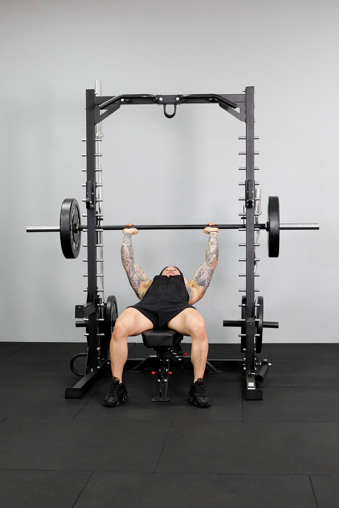 Body Iron Smith Machine Half Rack