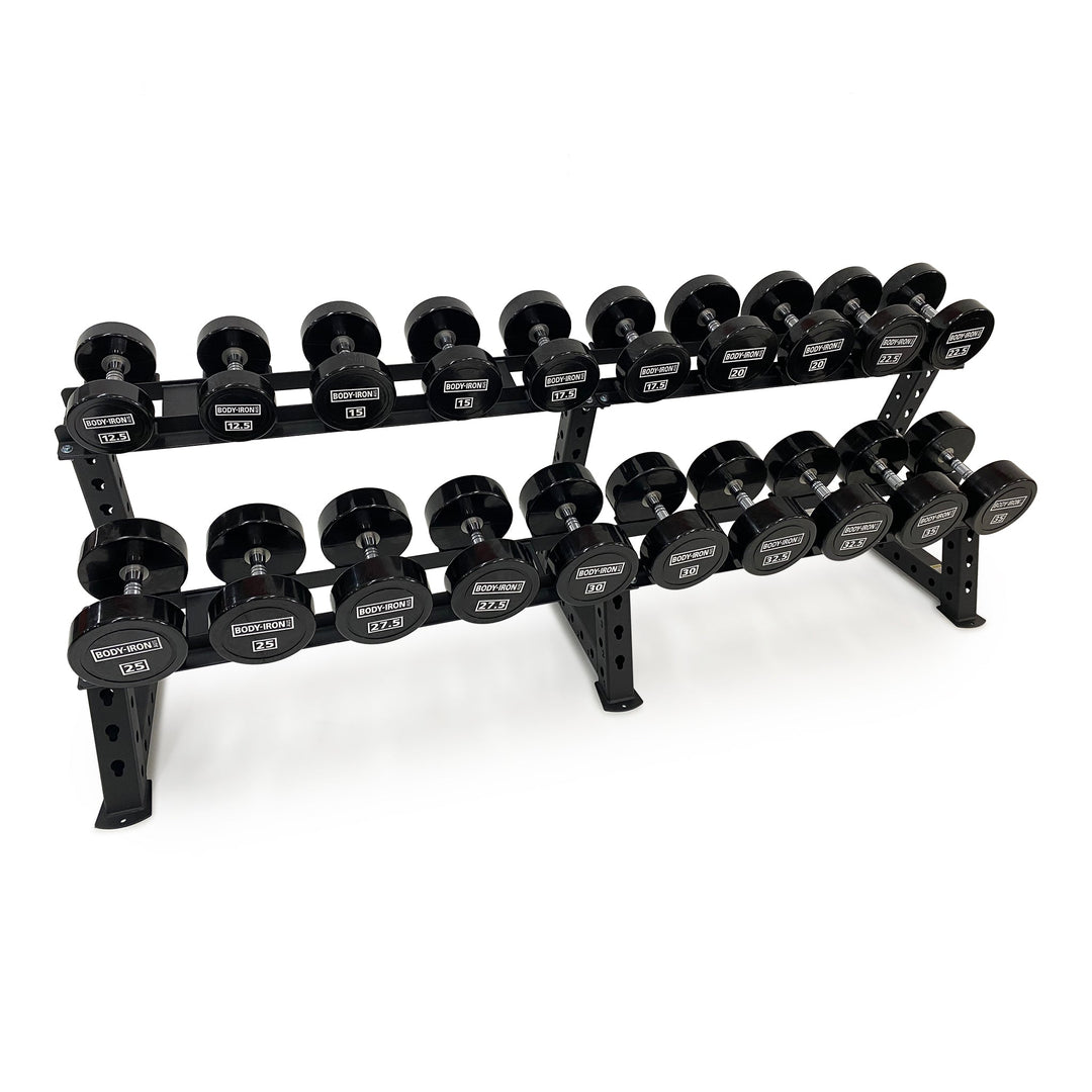 Body Iron 475 kg Commercial Club CPU Dumbbell Set with Optional Rack