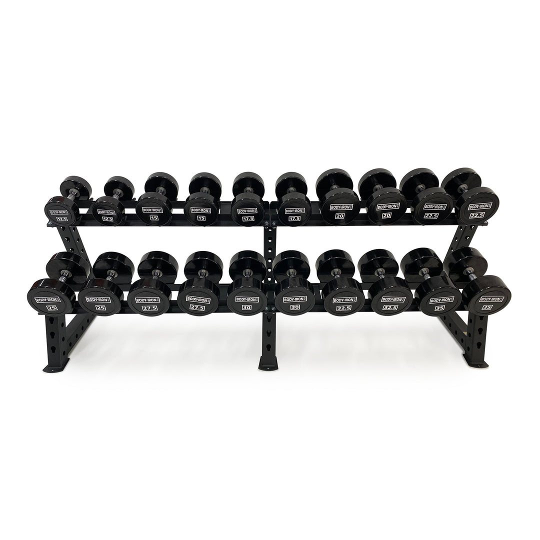 Body Iron 475 kg Commercial Club CPU Dumbbell Set with Optional Rack