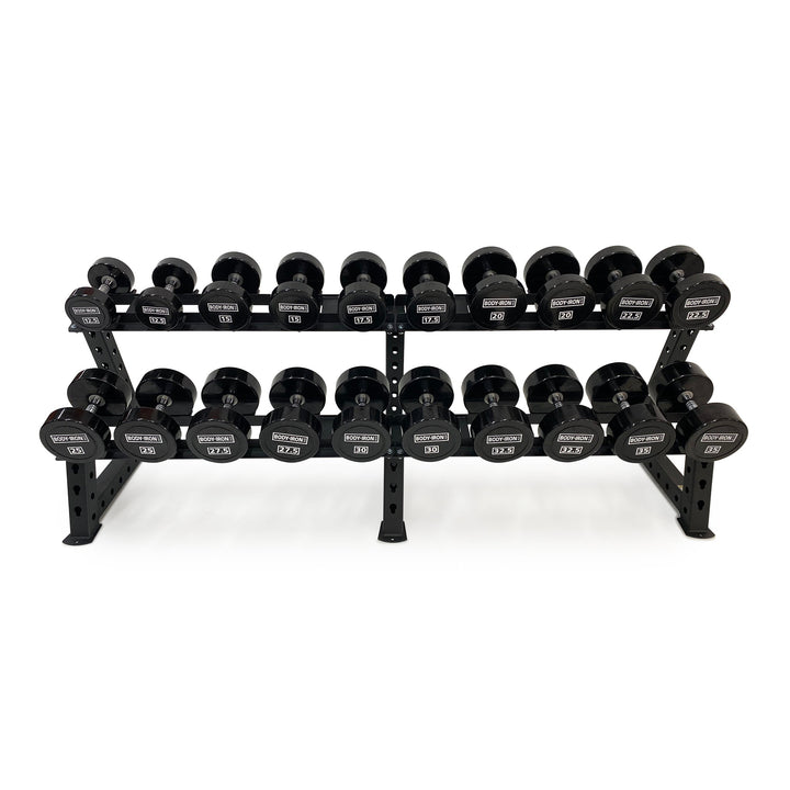 Body Iron 475 kg Commercial Club CPU Dumbbell Set with Optional Rack