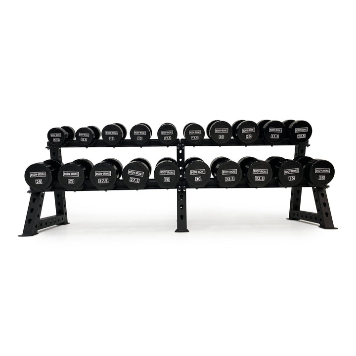 Body Iron 475 kg Commercial Club CPU Dumbbell Set with Optional Rack