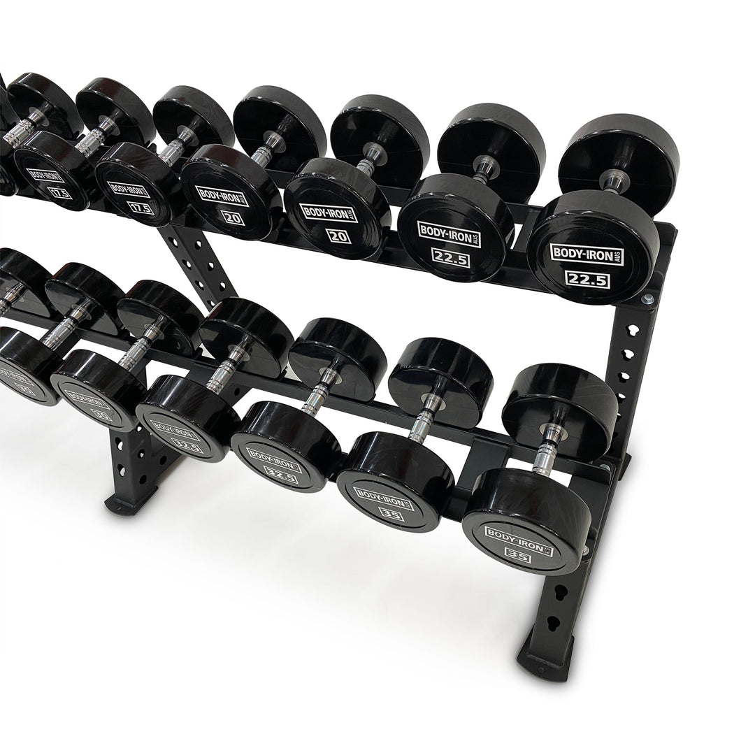 Body Iron 475 kg Commercial Club CPU Dumbbell Set with Optional Rack
