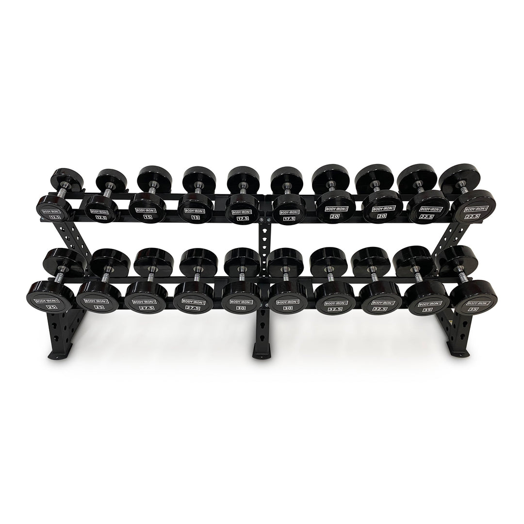 Body Iron 475 kg Commercial Club CPU Dumbbell Set with Optional Rack