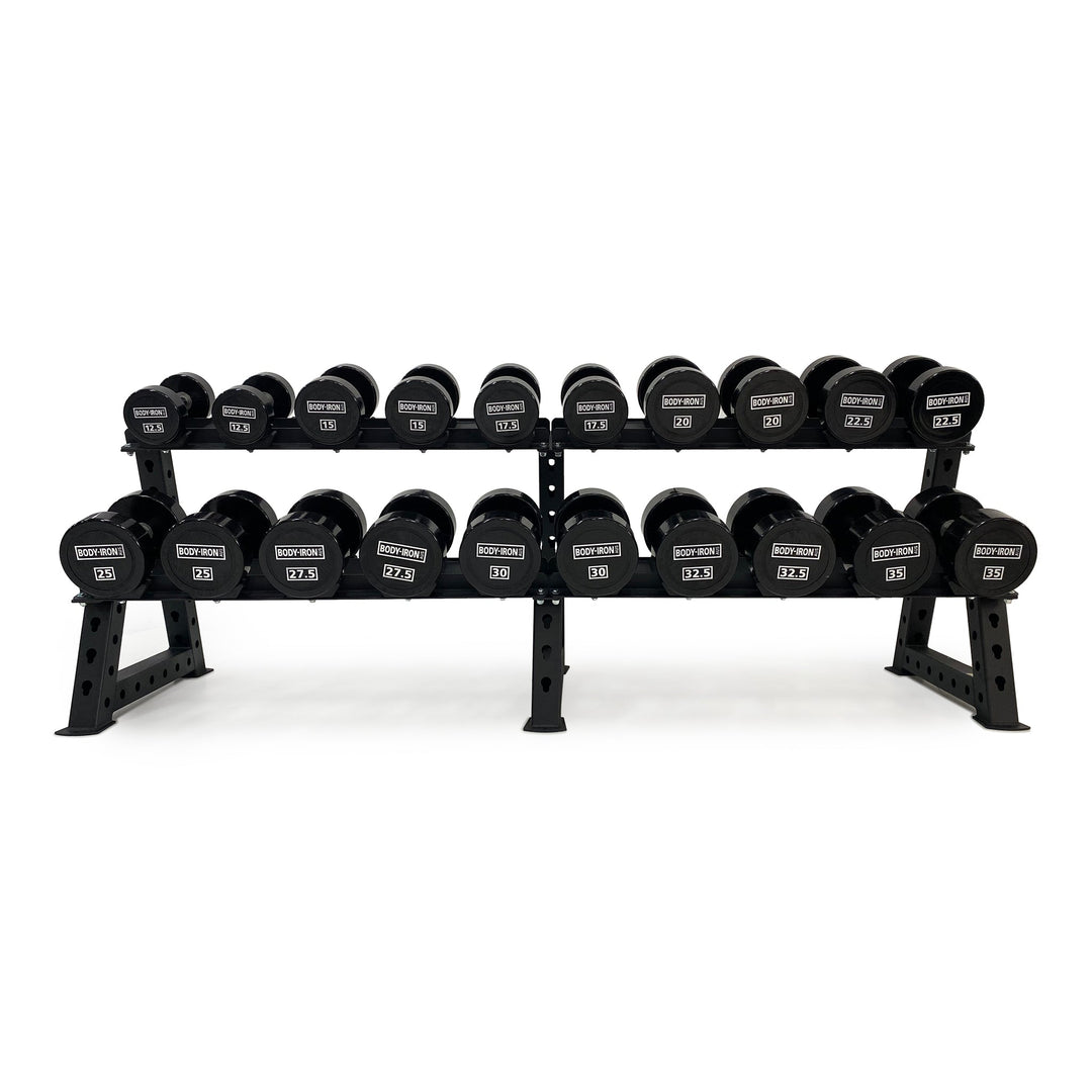 Body Iron 475 kg Commercial Club CPU Dumbbell Set with Optional Rack