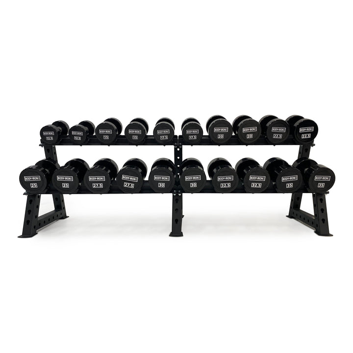 Body Iron 475 kg Commercial Club CPU Dumbbell Set with Optional Rack