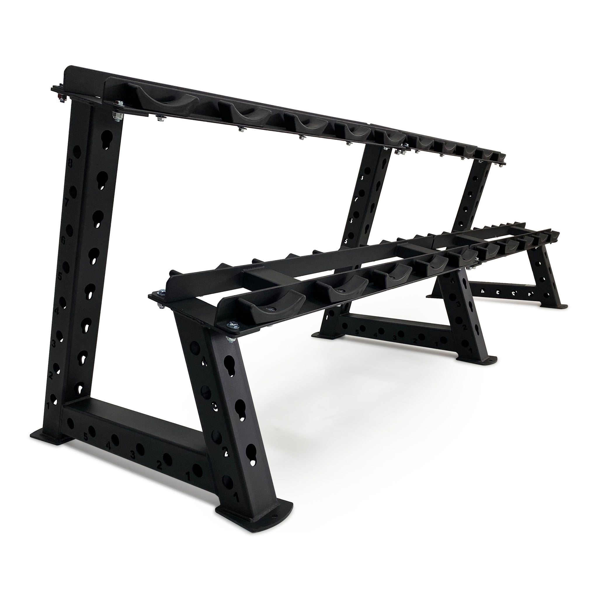 Body Iron 10-Pair Commercial Dumbbell Rack – Mortex Fitness