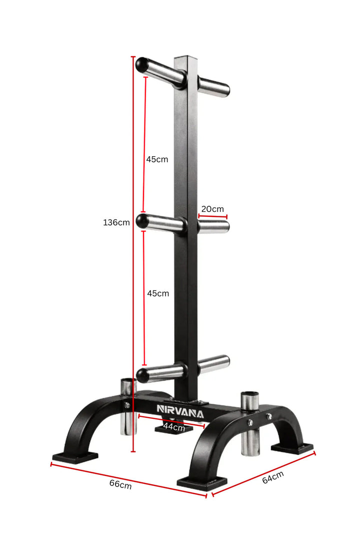Nirvana Pro Bumper Olympic Weight Tree