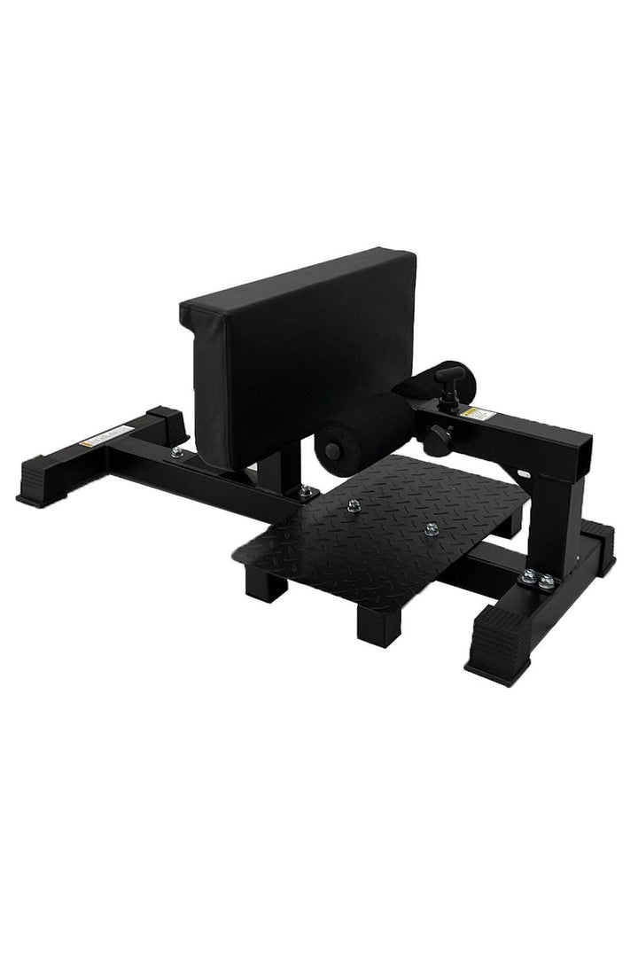 Black sissy squat machine