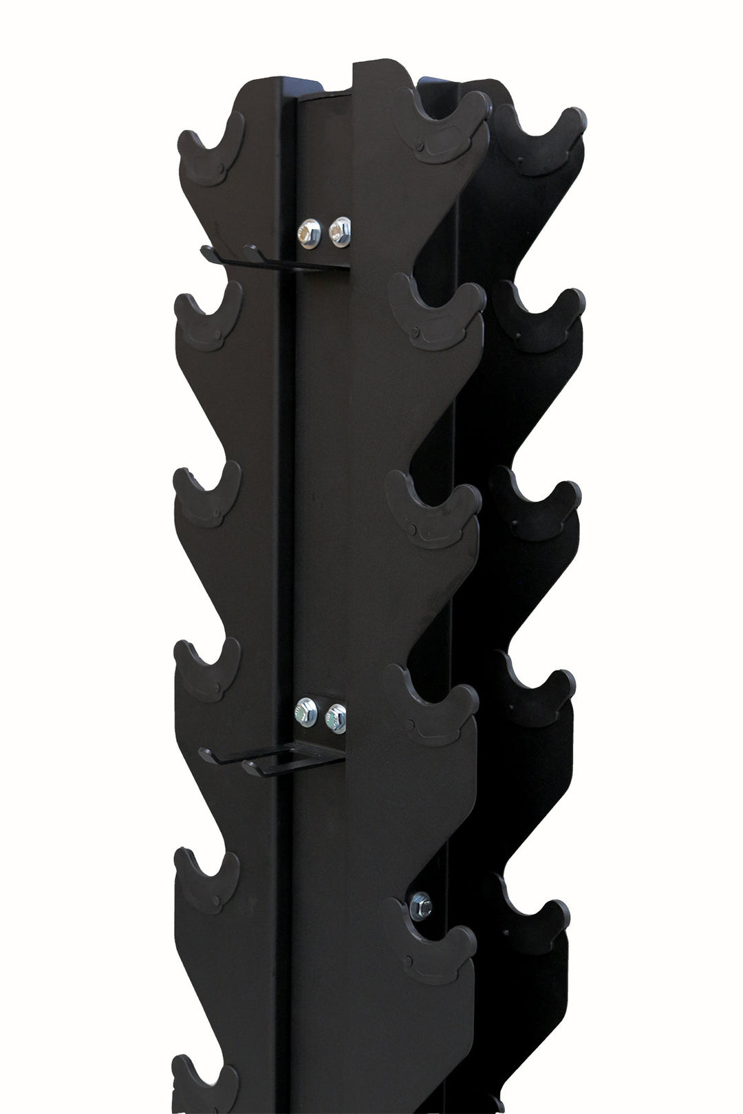 Body Iron Commercial Vertical Hex Dumbbell Rack 10 Pairs